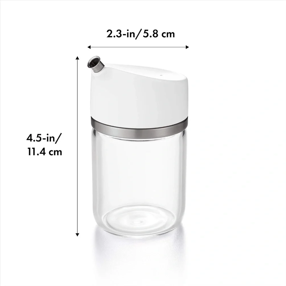OXO Good Grips Precision Pour Glass 5 oz Olive Oil or Soy Sauce Dispenser